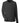 Front View of Black Unisex JAQ Stretch Performance Hooded Long Sleeve T-Shirt - NE105