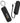 Front View of Black Wally Pro 20 5000 mAh Powerbank and Wall Charger