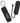 Front View of Black Wally Pro 20 5000 mAh Powerbank and Wall Charger