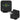 Front View of Black Wally Stretch 35 Wall Charger with cable