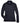 Front View of Black Women's Bristol Full-Zip Sweater Fleece Jacket - DG793W