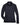 Front View of Black Women's Bristol Full-Zip Sweater Fleece Jacket - DG793W