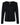 Front View of Black Women's Capital Performance Long Sleeve T-Shirt - CE10LW