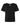 Front View of Black Women's Capital Performance T-Shirt - CE10W