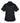 Front View of Black Women's Easy Blend™ Short Sleeve Twill Dress Shirt with Stain-Release - M500SW