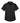 Front View of Black Women's Optimum Short Sleeve Twill Shirt - 78194