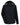 Front View of Black Women's Packable Rain Jacket - CE712W