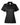 Front View of Black Women's Zone Performance Polo - TT51W