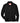 Front View of Black Youth Campus Microfleece Jacket - TT90Y