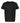 Front View of Black Youth Deluxe Blend T-Shirt - 3544