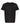 Front View of Black Youth Deluxe Blend T-Shirt - 3544