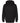 Front View of Black Youth Fleece Pullover Hoodie - 3322