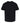 Front View of Black Youth Light Cotton T-Shirt - 3000B
