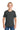 Front View of BlkHthr Jerzees Classics Youth Cotton T-Shirt 363Y plain