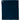 Front View of Blue 1.3 lb./doz. 18x15in Terry Golf Towel plain