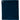 Front View of Blue 1.3 lb./doz. 18x15in Terry Golf Towel plain
