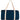 Front View of Blue Barrel 18" 5oz Cotton Canvas Duffel Bag plain