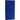 Front View of Blue "Fiji" Standard Weight Beach Towel color plain