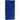 Front View of Blue "Fiji" Standard Weight Beach Towel color plain