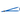 Front View of Blue Flat Panel Lanyard plain