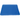 Front View of Blue Fleece Blanket plain