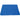 Front View of Blue Fleece Blanket plain