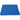 Front View of Blue Fleece Blanket plain