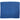 Front View of Blue Go-Go Rally Towel plain