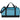 Front View of Blue Heather 18" Duffel Bag plain