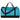Front View of Blue Heather 18" Duffel Bag