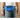 Front View of Blue Hipster Deluxe Fanny Pack plain