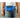 Front View of Blue Hipster Deluxe Fanny Pack plain