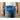 Front View of Blue Hipster Deluxe Fanny Pack plain