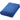 Front View of Blue Micro Coral Plush Blanket plain