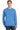 Front View of Blue Moon Port & Co Beach Wash Garment-Dyed Crewneck Sweatshirt PC098 plain