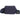 Front View of Blue Puffer Recycled Fanny Pack plain