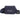 Front View of Blue Puffer Recycled Fanny Pack