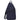 Front View of Blue Puffer Recycled Sling Backpack plain