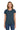 Front View of BlueDusk Gildan Women's Heavy Cotton 100% Cotton T-Shirt. 5000L plain