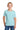 Front View of BreezyBlue Jerzees Classics Youth Cotton T-Shirt 363Y plain