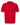 Front View of Bright Red Ring-Spun Piqué Polo - 7002