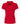 Front View of Bright Red Women's Soft Touch Polo - 7007