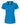 Front View of Bright Turquoise Women's Soft Touch Polo - 7007