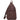 Front View of Brown Puffer Recycled Sling Backpack plain