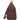 Front View of Brown Puffer Recycled Sling Backpack plain