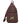 Front View of Brown Puffer Recycled Sling Backpack
