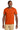 Front View of Burnt Orange Jerzees Classics Unisex Cotton T-Shirt 363M plain