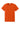 Front View of Burnt Orange Jerzees Classics Unisex Cotton T-Shirt 363M plain