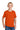 Front View of BurntOrng Jerzees Classics Youth Cotton T-Shirt 363Y plain