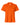 Front View of Campus Orange Women's Resolve CVC Performance Pique Polo - CE106W